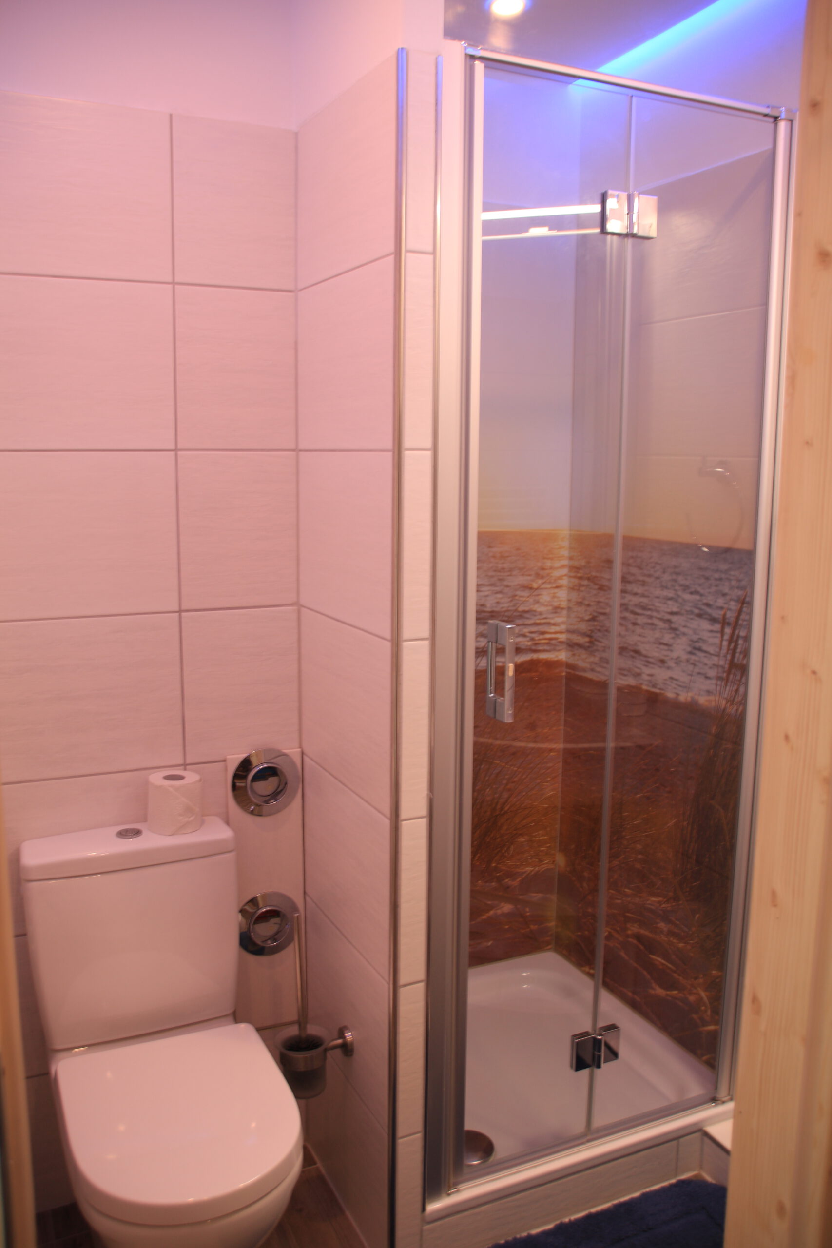 Bad Dusche mit Toilette